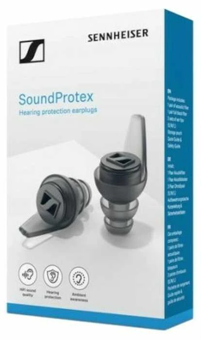 Ausinės „Sennheiser SoundProtex“ – apsauginiai ausų kamštukai su 3 tipų akustiniais filtrais