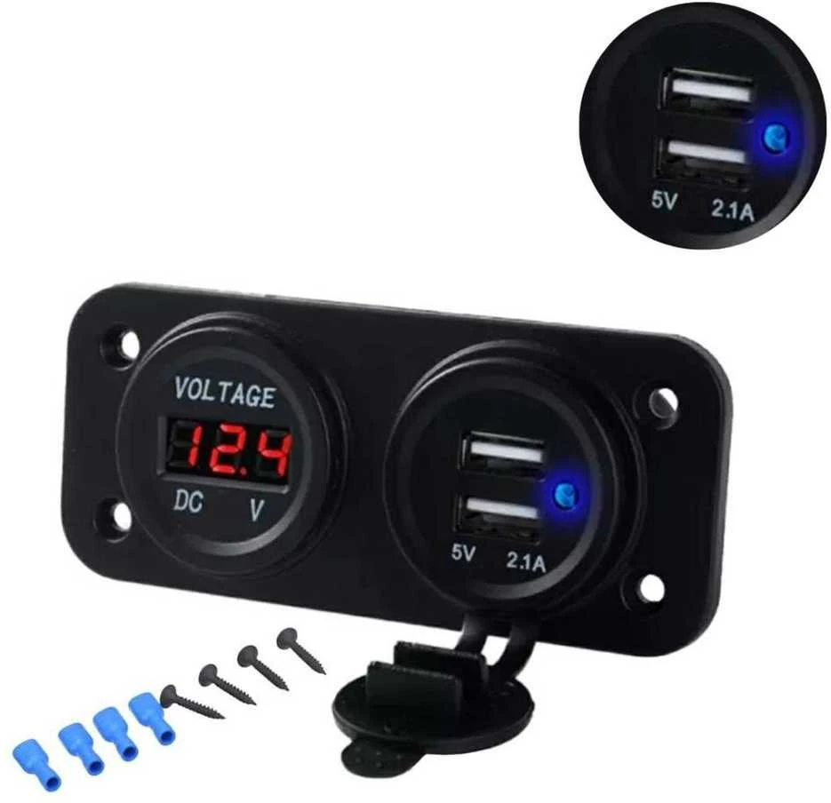 ATL Tvirtinimo lizdas automobiliui su USB