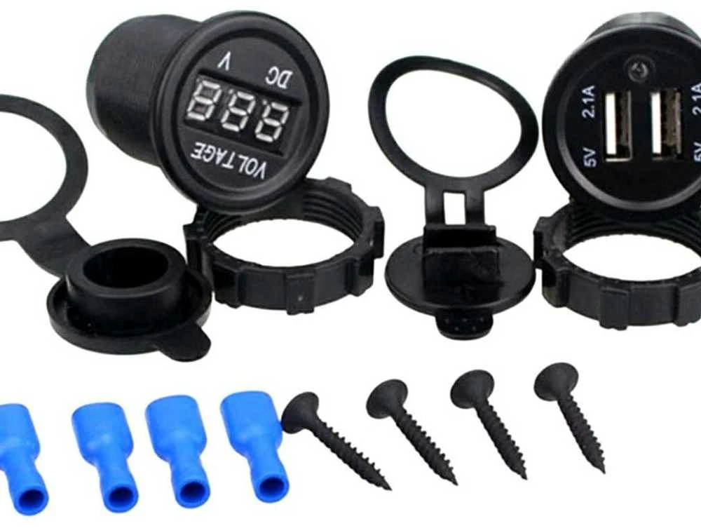 ATL Tvirtinimo lizdas automobiliui su USB