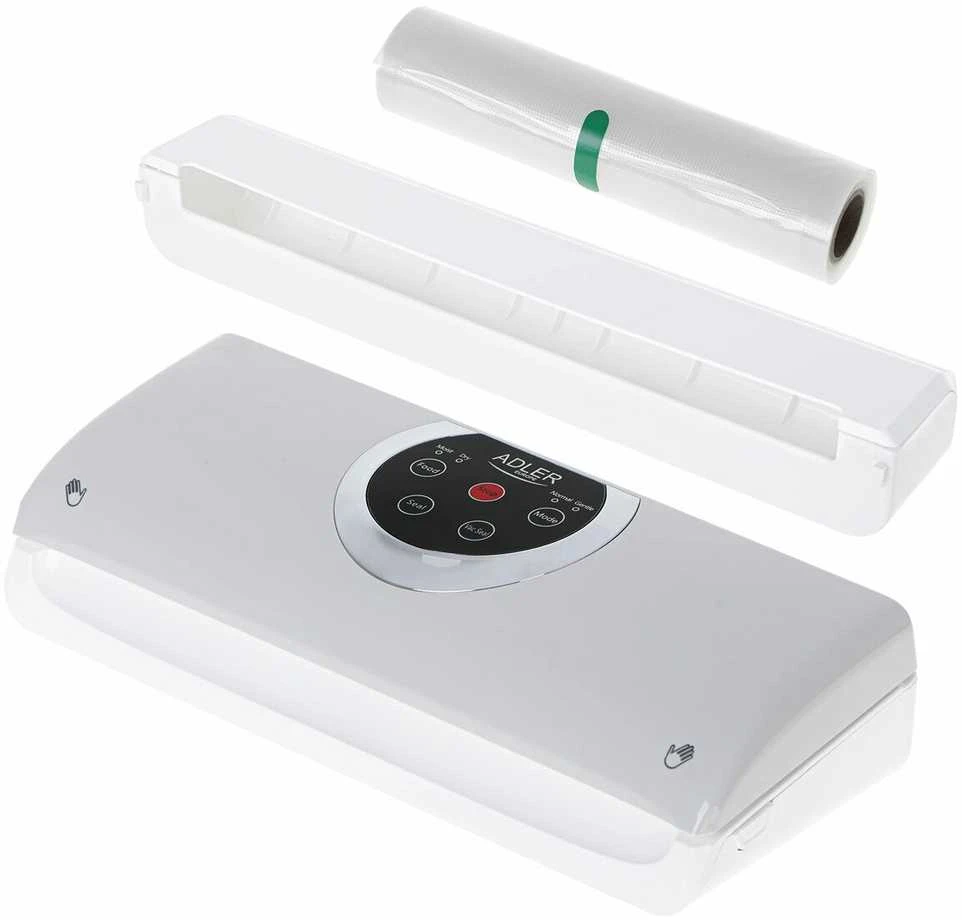 Adler | Vacuum Sealer | AD 4503 | Power 130 W | Baltas