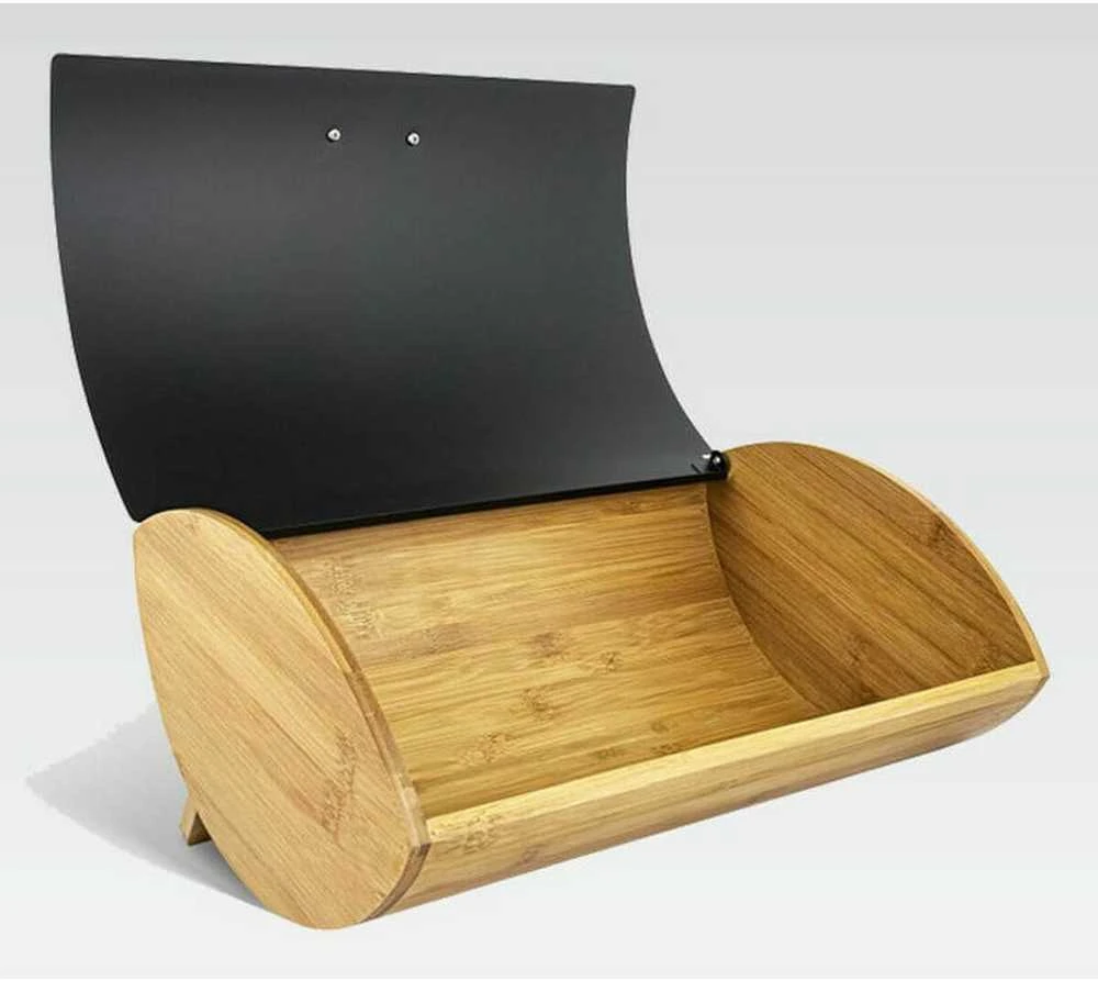 Maestro MR-1775-Juodas bread box Other Juodas, Wood Bamboo, Metal