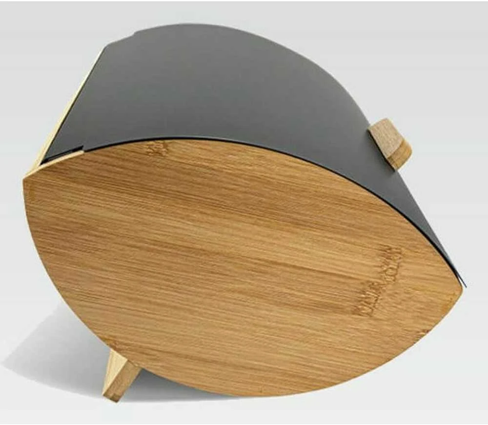 Maestro MR-1775-Juodas bread box Other Juodas, Wood Bamboo, Metal