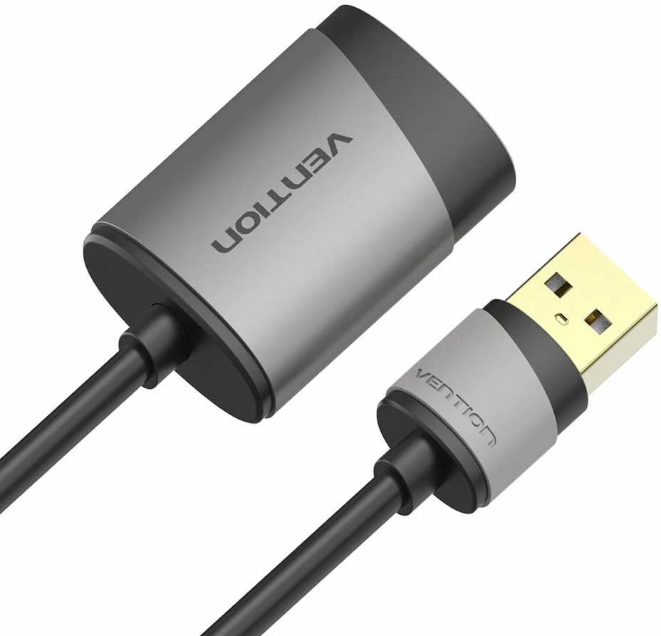 Vention Išorinė USB garso plokštė 0.15 m ventiliacijos CDKHB (pilka)