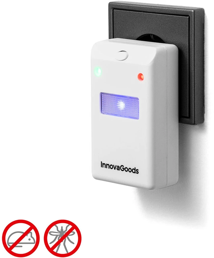Vabzdžių ir kenkėjų repelentas su LED šviesa Killekt InnovaGoods