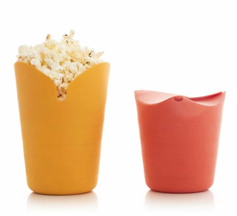 Vaflinė Sulankstomi silikoniniai spragėsių gaminimo prietaisai Popbox InnovaGoods (2 Vnt.)