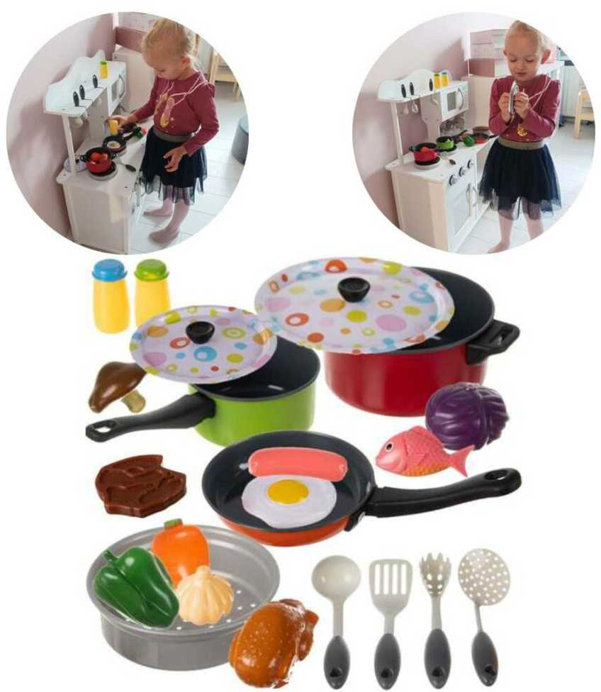 Kruzzel Vaikiškų puodų ir maisto rinkinys