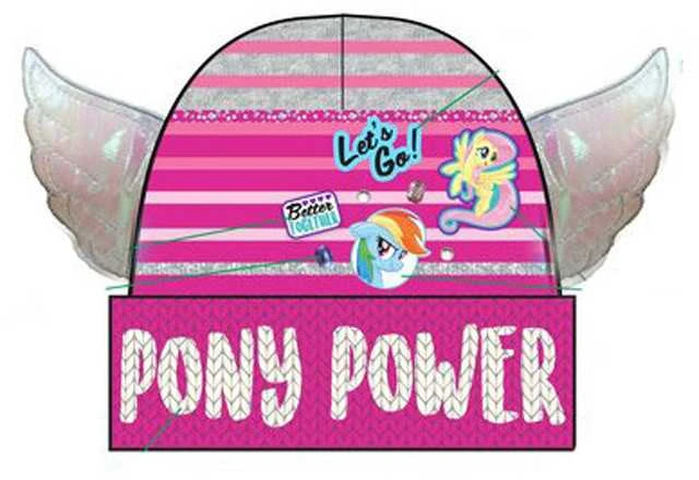 Vaikiška kepurė „My Little Pony Wings“ 52 cm