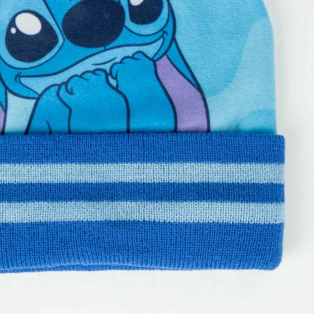 Stitch CERDÁ Disney Marvel hat and gloves set