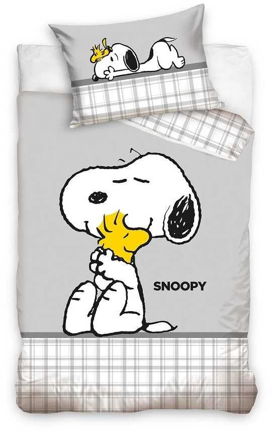 MCU Snoopy / Snoopy patalynė vaikams 100x135 cm - 100 procentų medvilnė