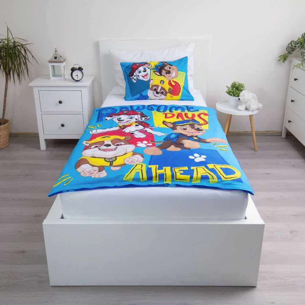 Vaikiška patalynės užvalkalas „Paw Patrol Days Ahead“ 100–135 cm, 40–60 cm