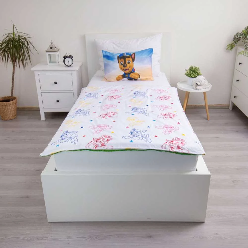 Vaikiška patalynės užvalkalas „Paw Patrol Duty Calls“ 100–135 cm, 40–60 cm