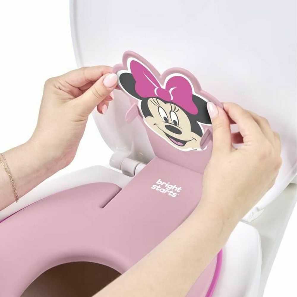 BRIGHT STARTS klozeto dangtis Minnie Mouse Flip & Sit, 17440