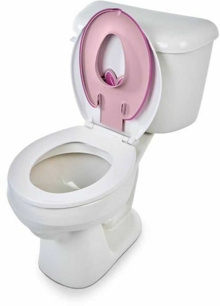 BRIGHT STARTS klozeto dangtis Minnie Mouse Flip & Sit, 17440