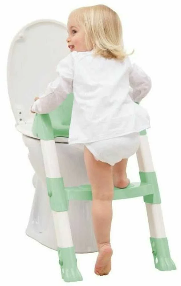 Thermobaby OKT Kids Kiddyloo klozeto sėdynė su laipteliu, mėtinė