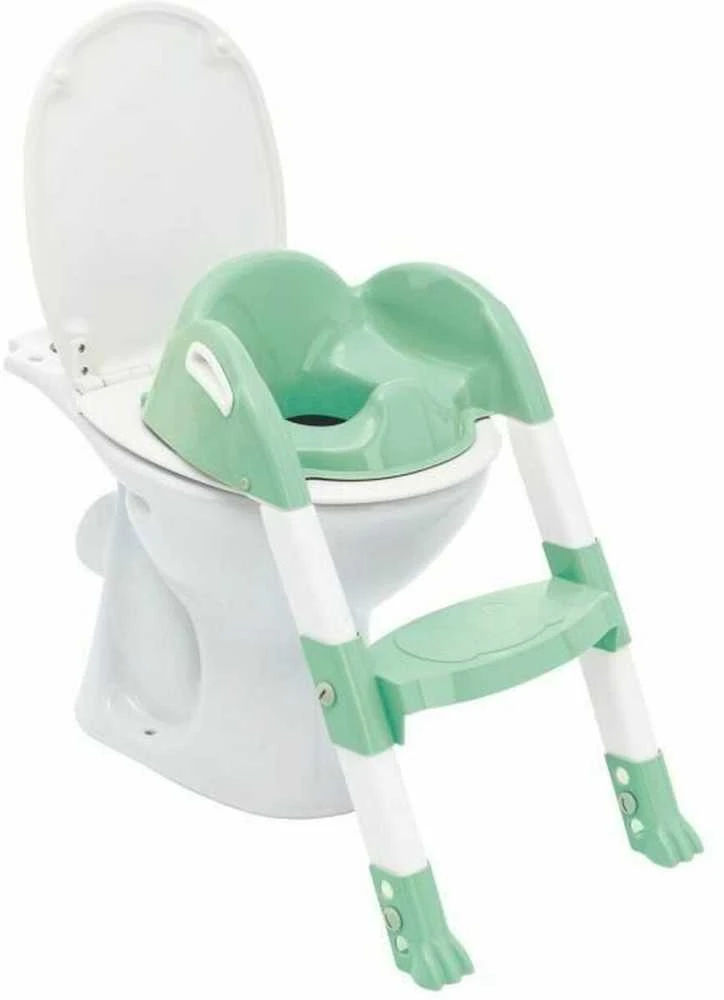 Thermobaby OKT Kids Kiddyloo klozeto sėdynė su laipteliu, mėtinė