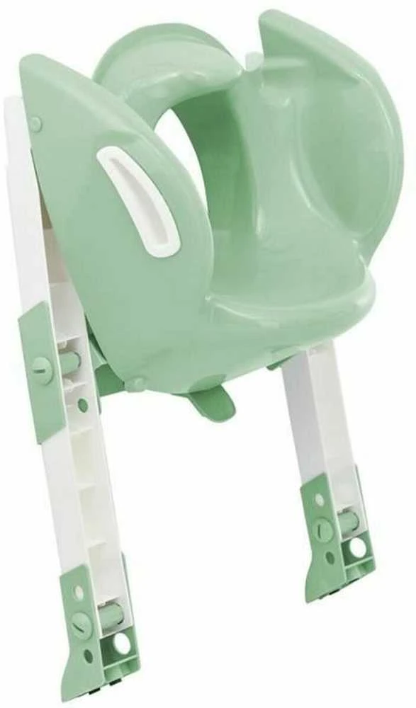 Thermobaby OKT Kids Kiddyloo klozeto sėdynė su laipteliu, mėtinė