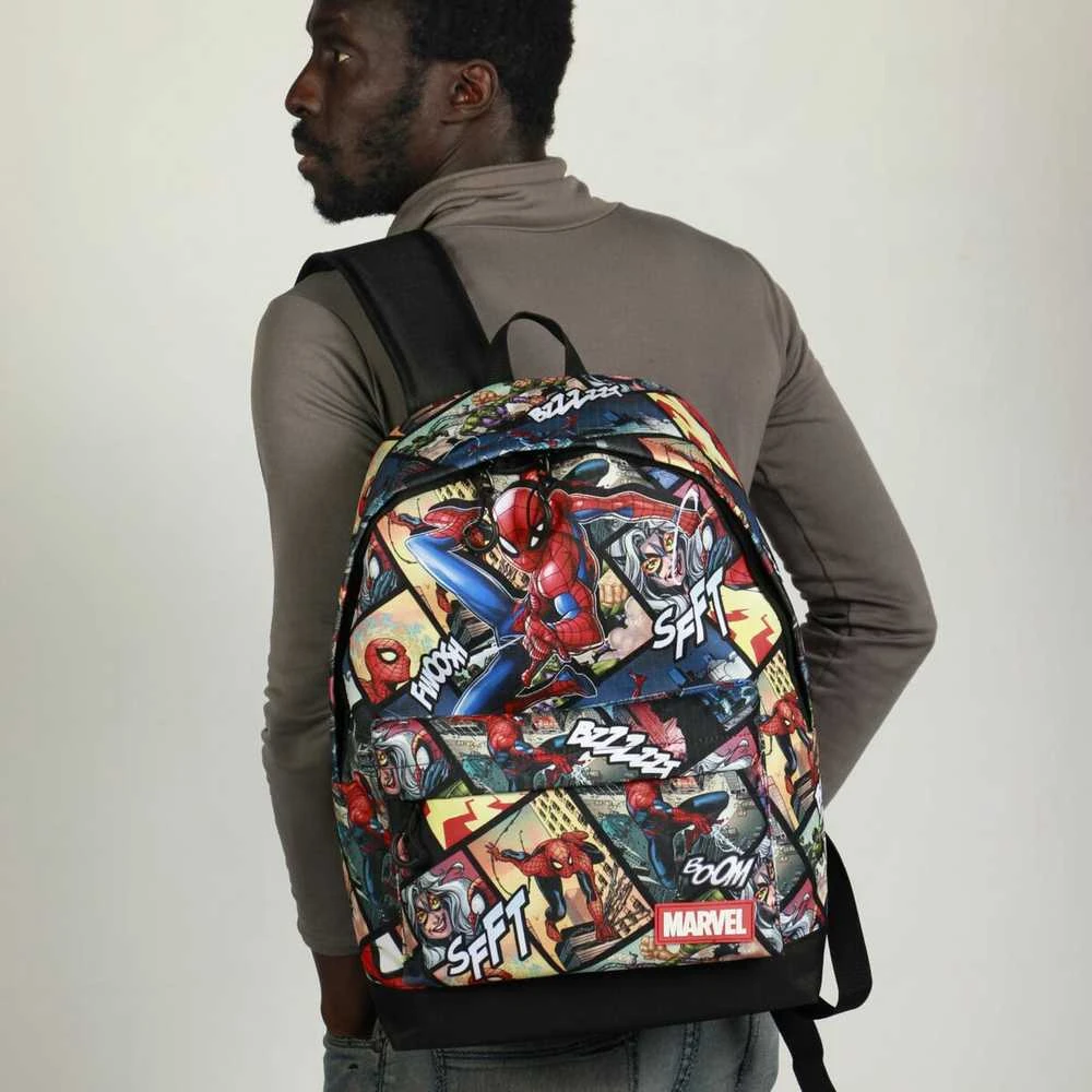 SPIDER-MAN Karactermania Marvel Spiderman Panels adaptable backpack 44cm