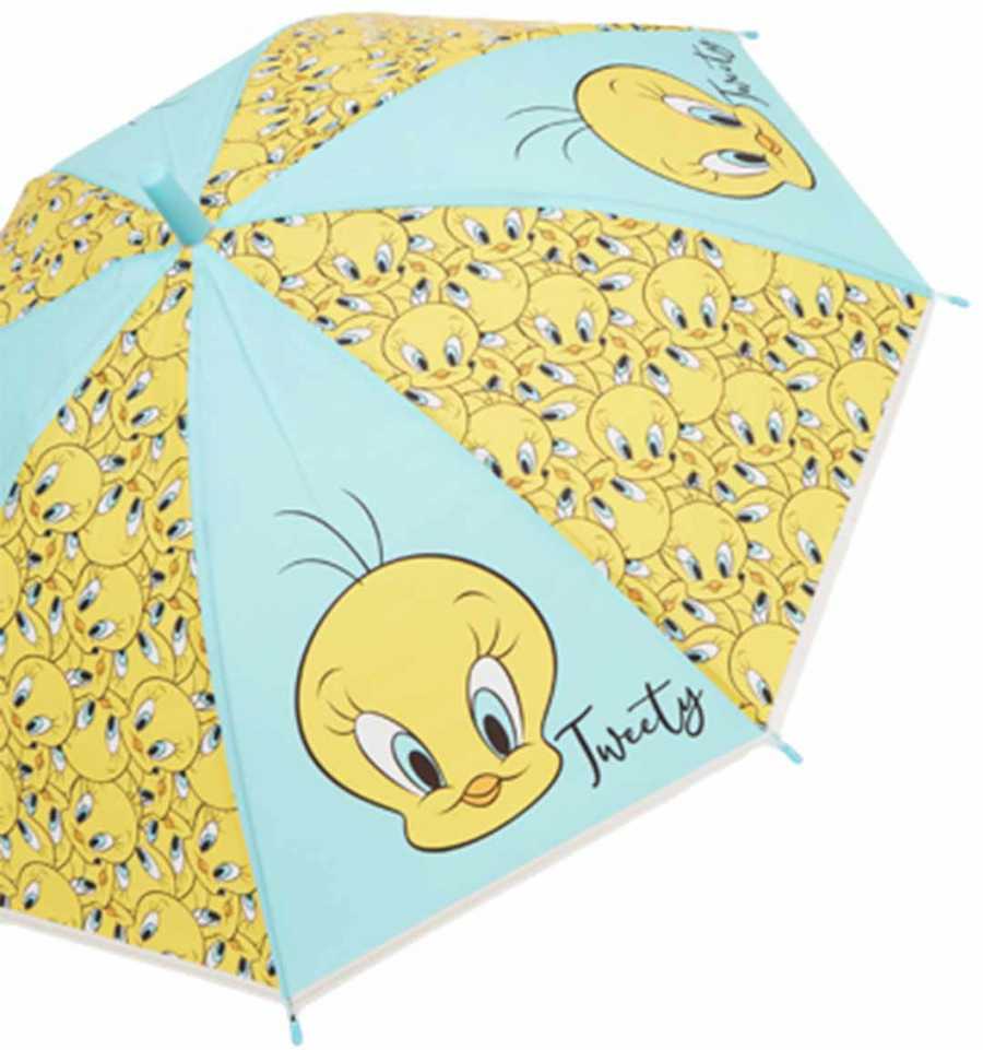 Vaikiškas pusiau automatinis skėtis „Looney Tunes“ √ò74 cm