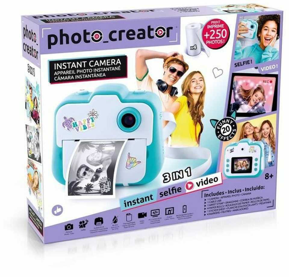 Canal Toys Vaikiškas CL Momentinis fotoaparatas (001CL)