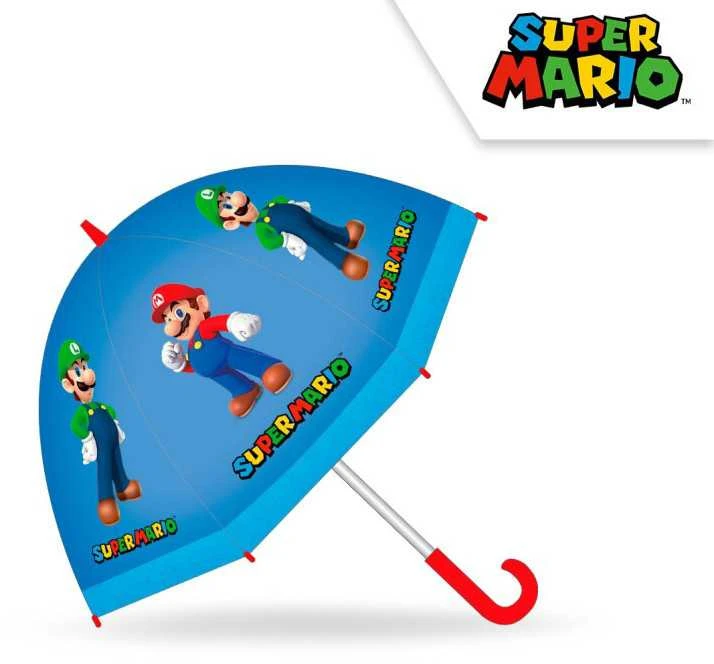 Kids Euroswan Super Mario Automatinis Skėtis Vaikams
