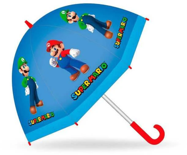 Kids Euroswan Super Mario Automatinis Skėtis Vaikams