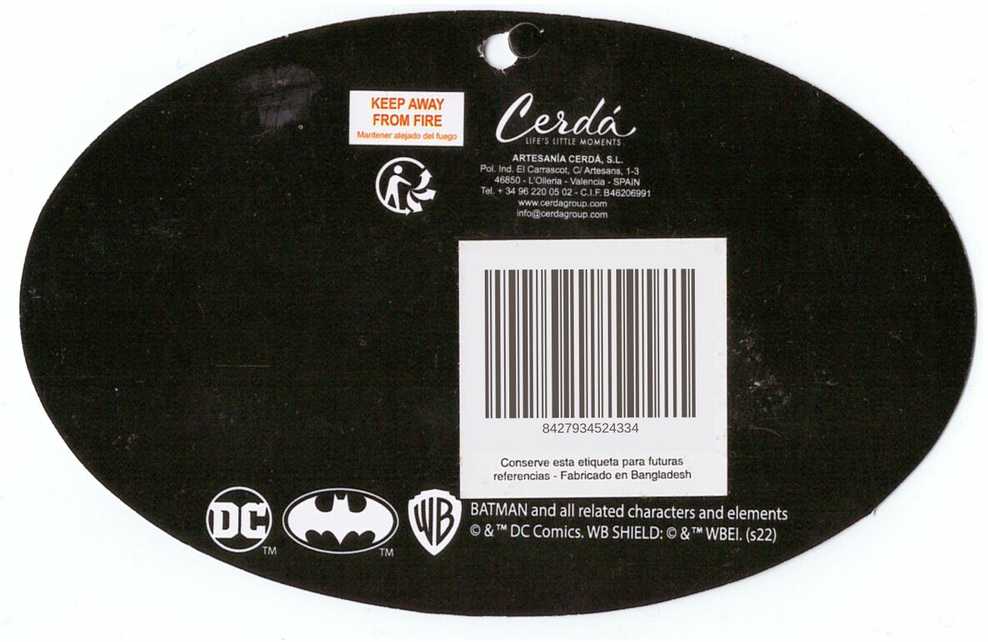 Vaikiški akiniai nuo saulės Batman Pilka