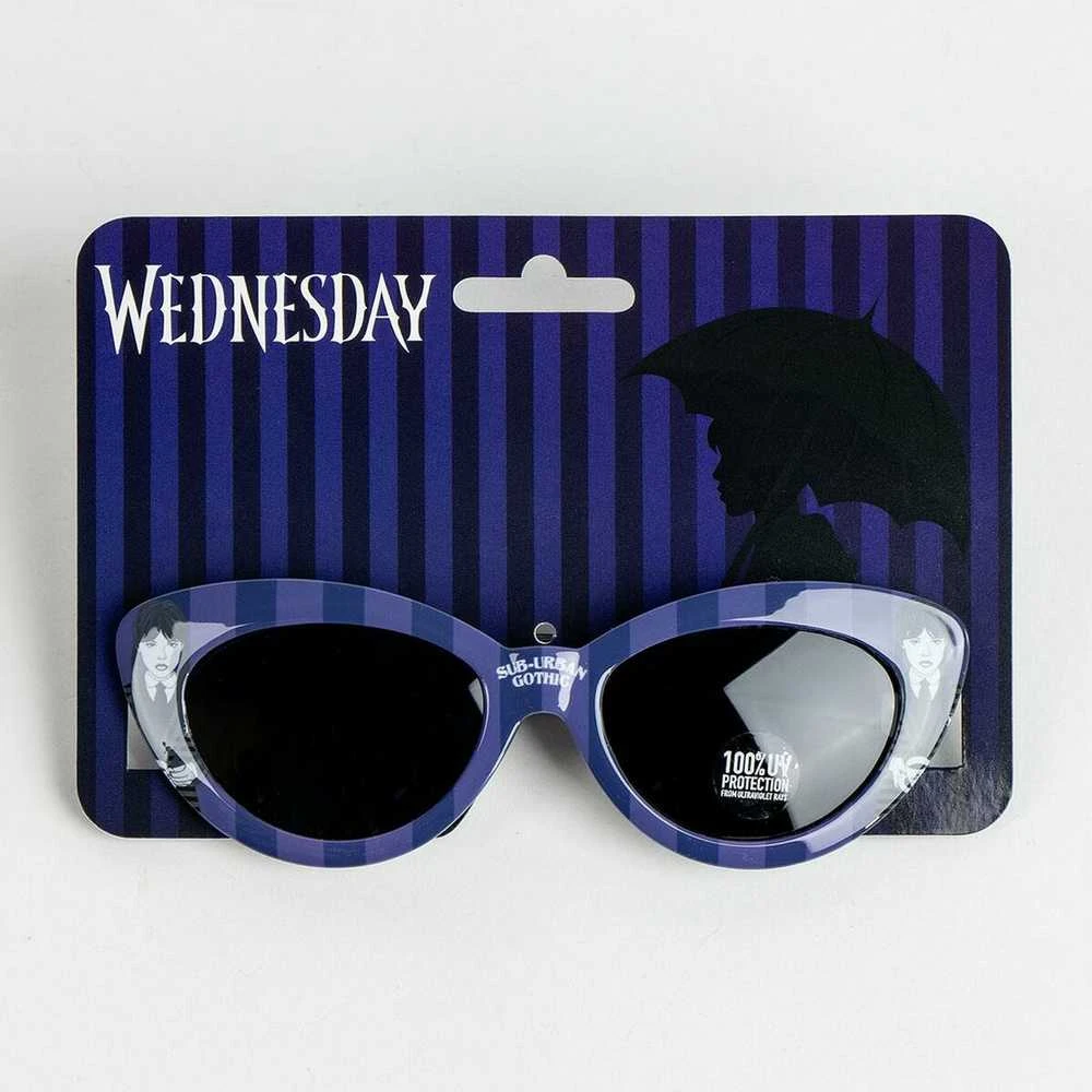 Wednesday Trečiadienė gotikiniai akiniai nuo saulės