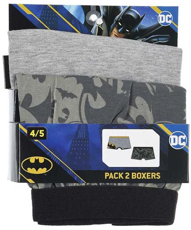 Vaikiški „Batman“ bokseršortai (2 vnt. pakuotė, 2/3 metai)