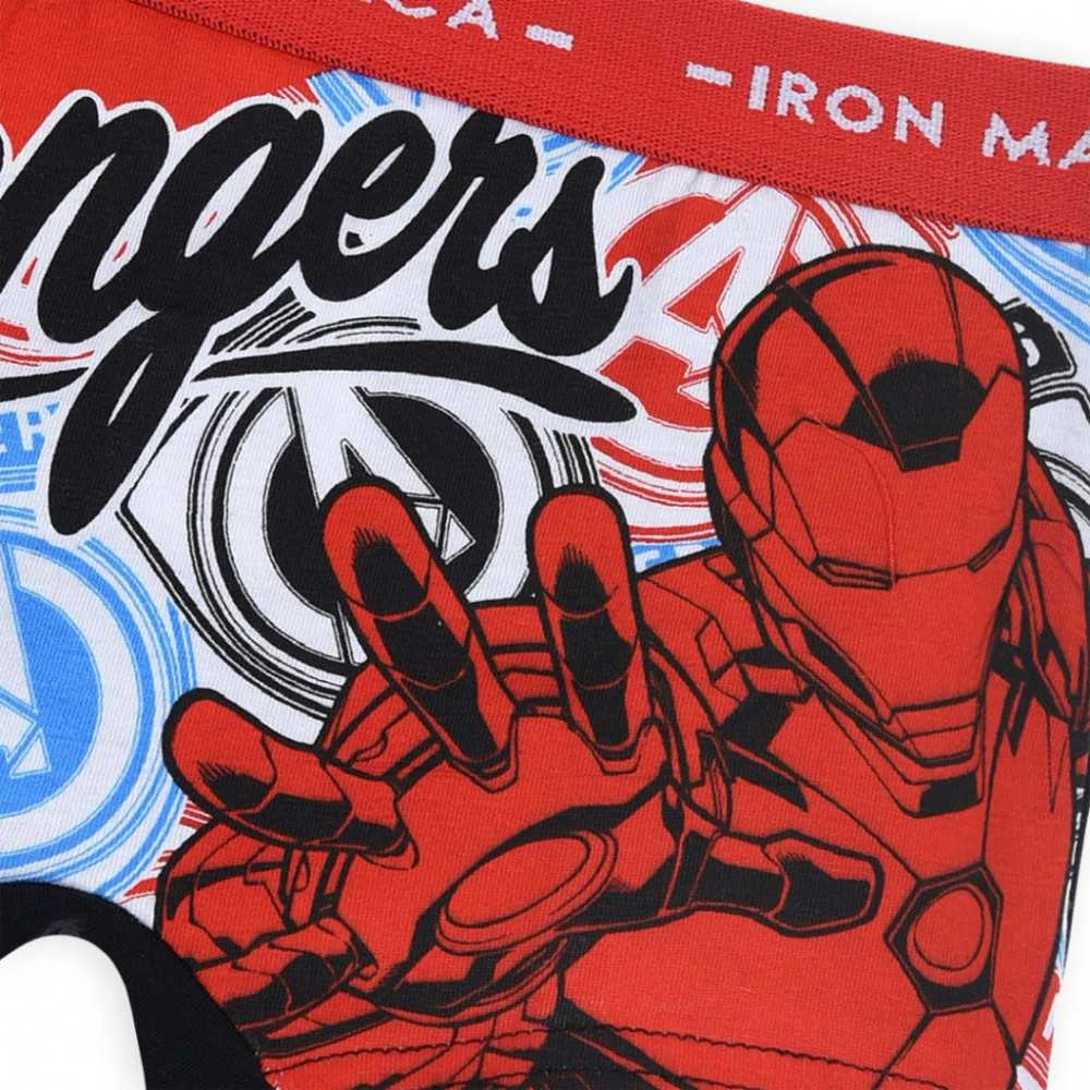 Vaikiški bokseršortai „Avengers“, 2 vnt. pakuotėje, 6/8 metų