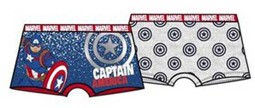 Vaikiški bokseršortai „Avengers“, 2 vnt. pakuotėje, 6/8 metų