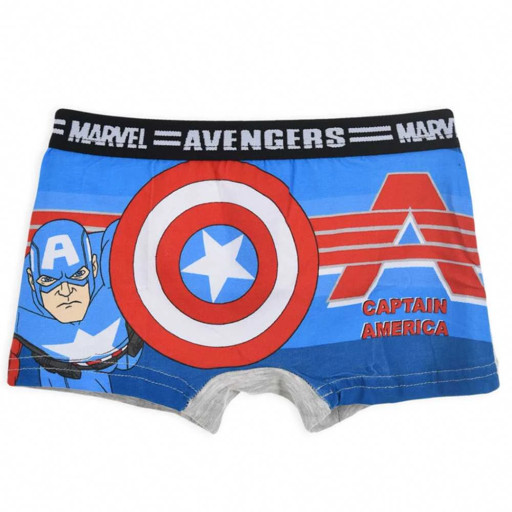 Vaikiški bokseršortai „Avengers“ (2 vnt./pakuotė), 4/5 metai