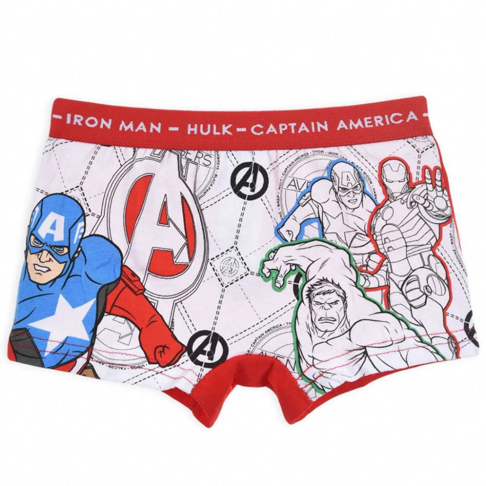 Vaikiški bokseršortai „Avengers“ (2 vnt./pakuotė, 2/3 metai)