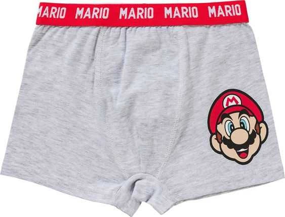 Vaikiški bokseršortai „Super Mario“ (2 vnt. pakuotėje), 10 metų