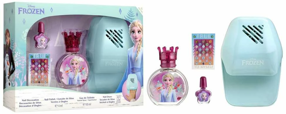Disney Frozen Niños Eau De Toilette, 50 ml Purškiklis Esmalte De Uñas 1u Decoración De Uñas 1u