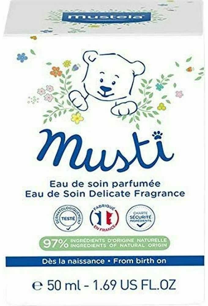Vaikiškas kvapusis vanduo Mustela Musti Eau De Soin Delicate Fragrance 50ml