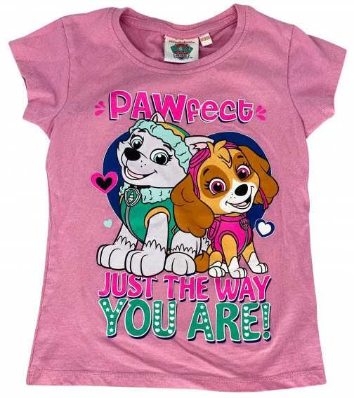 Vaikiški trumpi marškinėliai „Paw Patrol“ (2 dalių) 110/116 cm