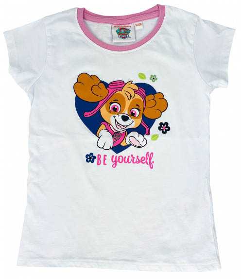Vaikiški trumpų rankovių marškinėliai „Paw Patrol“, dviejų dalių komplektas, 98/104 cm
