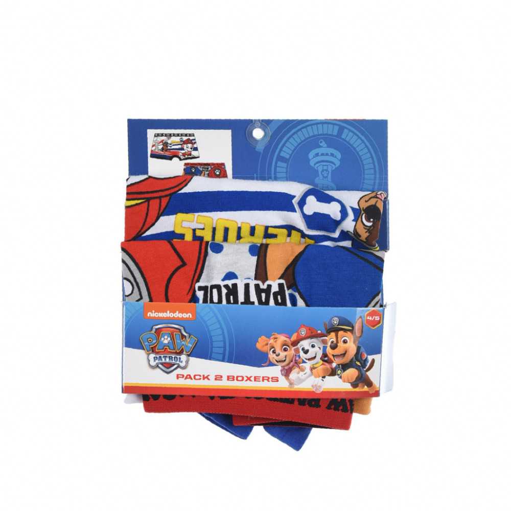 Vaikiškos bokserinės kelnaitės „Paw Patrol“, 2 vnt. pakuotėje, 2/3 metai