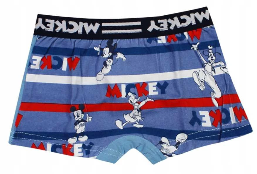 Vaikiškos Disney Mickey bokserinės trumpikės, 2 vnt. pakuotėje, 4/5 metų vaikams