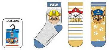 Vaikiškos kojinės „Paw Patrol“ 27/30