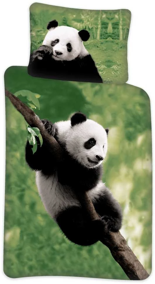 MCU Panda patalynė vaikams 100x140 cm - 100 procentų medvilnė