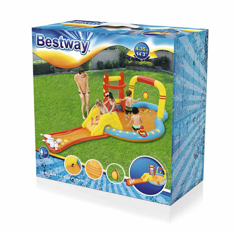 Vaikų baseinas Bestway 435 x 213 x 117 cm Žaidimų aikštelė