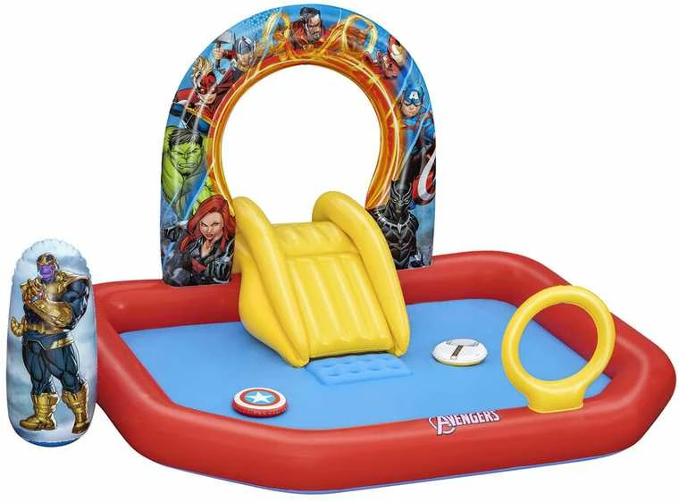 Pripučiama žaidimų aikštelė 211 x 198 x 125 cm Avengers Bestway 98800