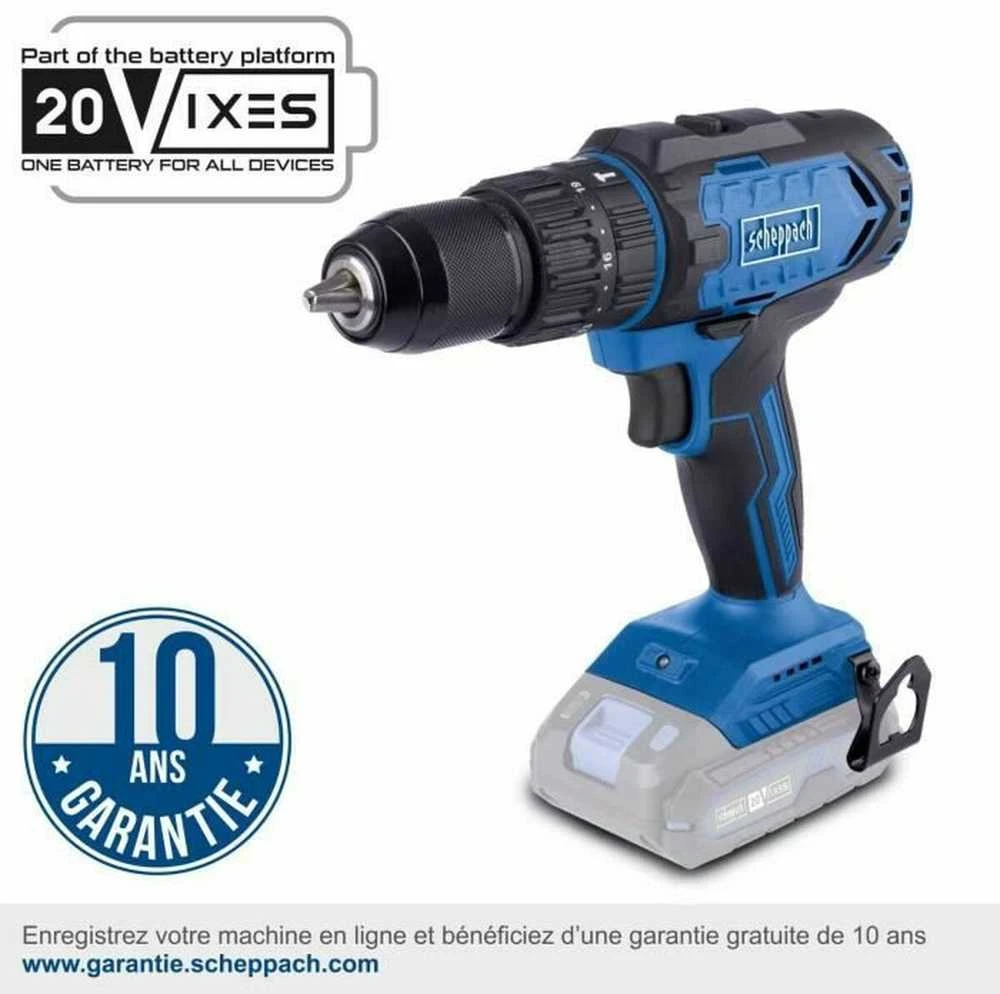 Gręžtuvas Scheppach Smūginis gręžtuvas Scheppach c-cd45-x 20 V