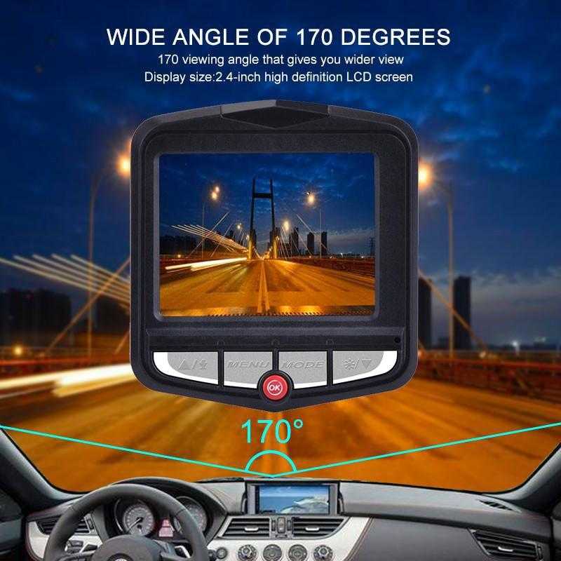 Automobilinė vaizdo kamera Full HD su LCD ekranu