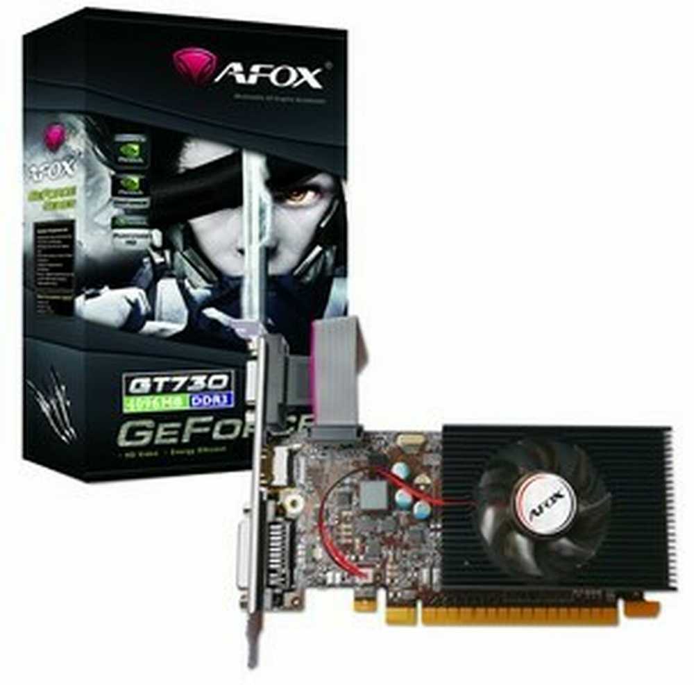 AFOX AF730-4096D3L5 vaizdo plokštė NVIDIA GeForce GT 730 4 GB GDDR3