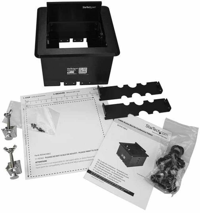 StarTech TABLE CABLE MANAGEMENT BOX/IN