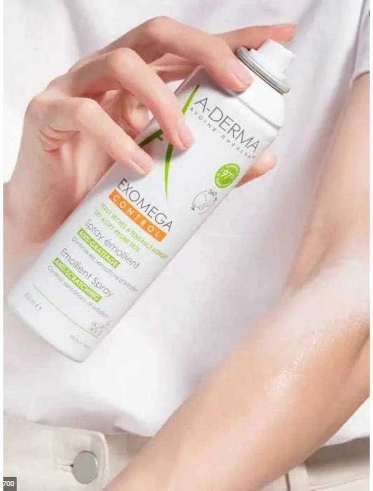 A-Derma Exomega Control purškalas rankos odos drėkinimui