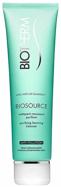 Biotherm Biosource Zn Hydra-Mineral Valiklis Toning Putos valomosios veido putos, 150 ml