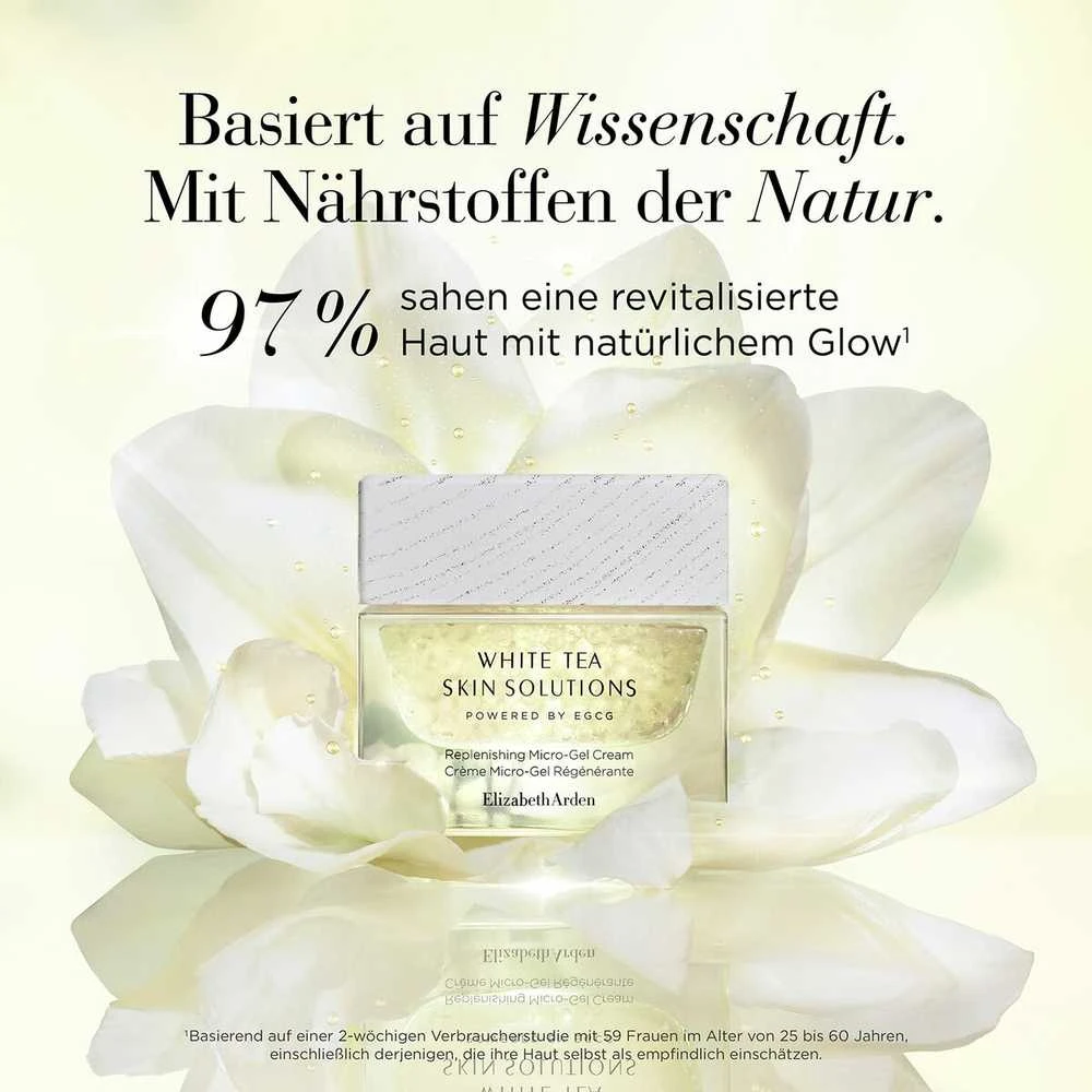 Elizabeth Arden W Tea Solut Replen Micro regeneruojantis veido gelinis kremas 50ml